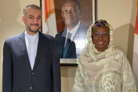 Rencontre, Dr. Amirabdollahian et la ministre ivoirienne des Affaires Etrangères